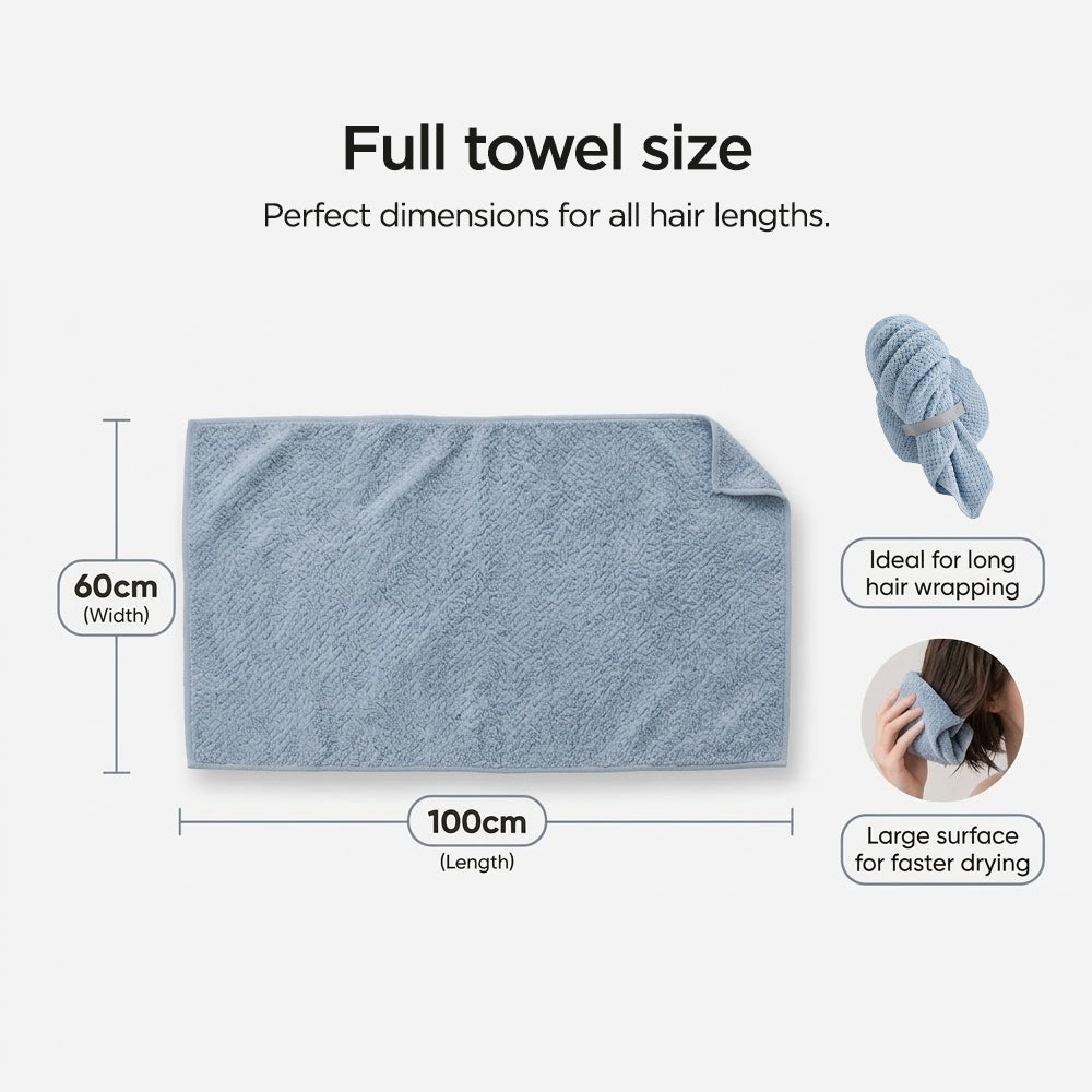 Core Microfiber Hair Towel