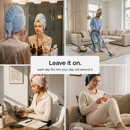 Core Microfiber Hair Towel